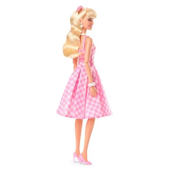 Barbie the Movie Barbie Doll in Gingham Dress NEW - Picture 1 of 4